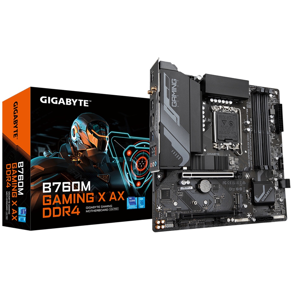 Gigabyte B760M Gaming X AX DDR4 Gaming Motherboard