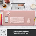 Logitech POP Desk Mat / Mousepad - Rose