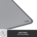 Logitech POP Desk Mat / Mousepad - Mild Grey