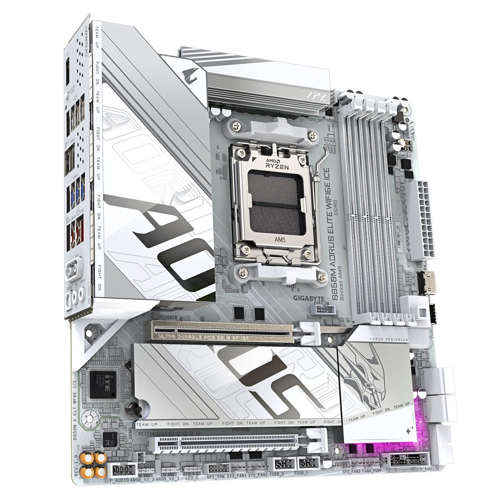 Gigabyte B850 Aorus ELITE WF6E ICE ATX Motherboard
