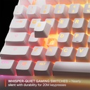 SteelSeries Apex 3 TKL Gaming Keyboard - White (US)