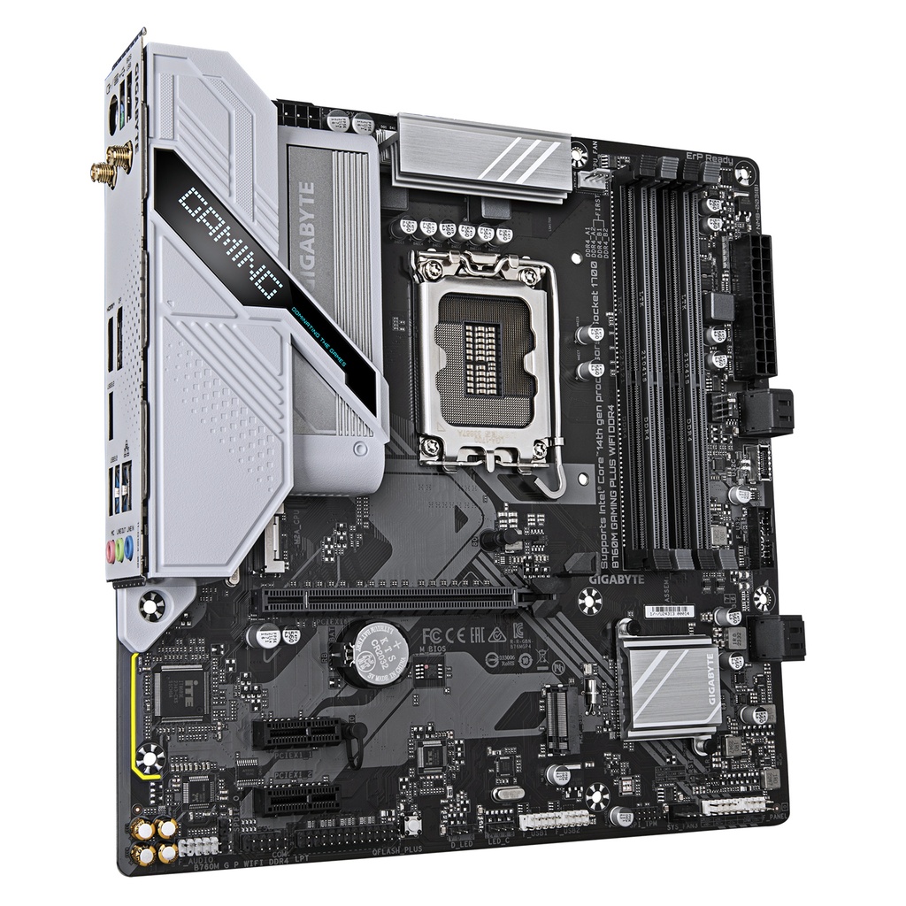 Gigabyte B760M Gaming Plus WIFI DDR4 mATX Gaming Motherboard