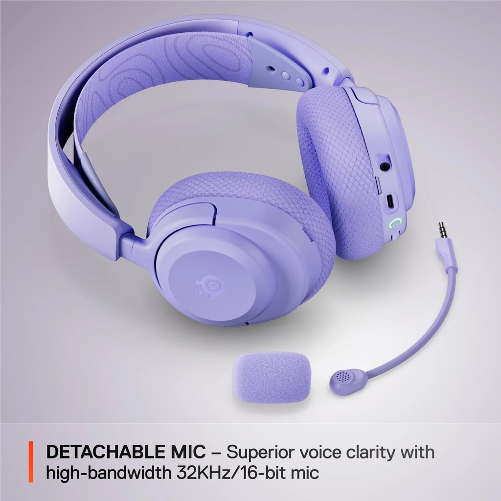 SteelSeries Arctis Nova 3PW Lavender Wireless Headset
