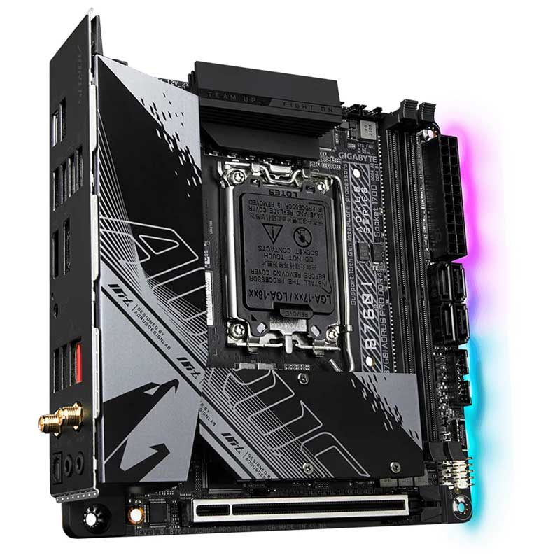 Gigabyte B760M AORUS PRO DDR4 ITX Gaming Motherboard