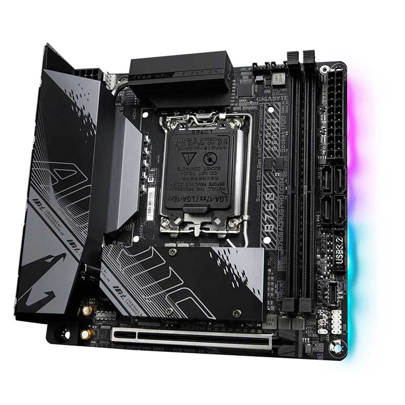 Gigabyte B760M AORUS PRO DDR4 ITX Gaming Motherboard