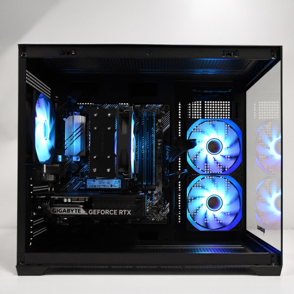 VRCPC | Striker5070 AM5 | Ryzen 5 7400F | RTX 5070 12GB | 16GB DDR5 | 1TB NVMe SSD | 3-Year Warranty