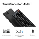 Keychron V1 Ultra 8K Wireless Silk POM Switch RED Custom Mechanical Keyboard