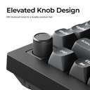 Keychron V1 Ultra 8K Wireless Silk POM Switch RED Custom Mechanical Keyboard