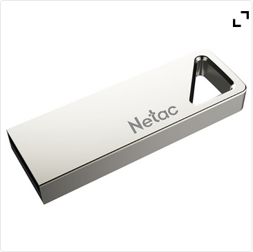 Netac U326 USB2 Flash Drive 8GB UFD Zinc alloy