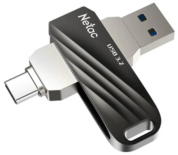 Netac US11 USB3.2 + Type-C Dual Flash Drive 256GB UFD