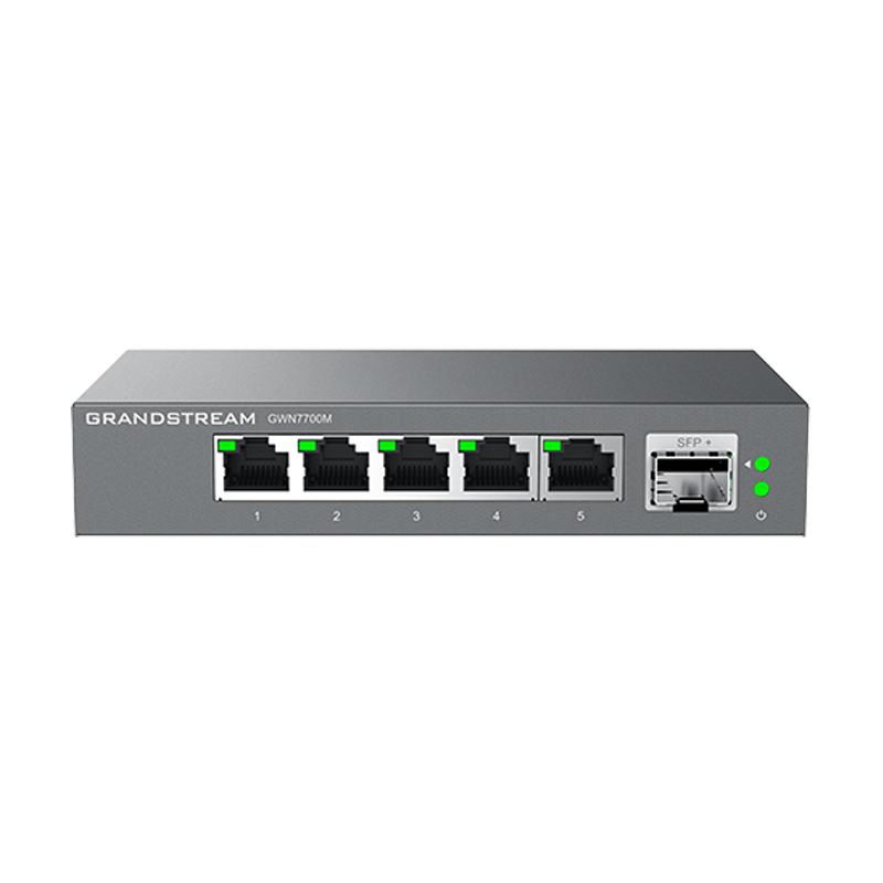 Grandstream GWN7700P 5 Port Gigabit Unmanaged Ethernet PoE Switch