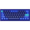 Keychron Q4-J3 60% Layout 61 Key Blue Frame Gateron G Pro Brown Switch RGB Hot-Swap Wired Keyboard