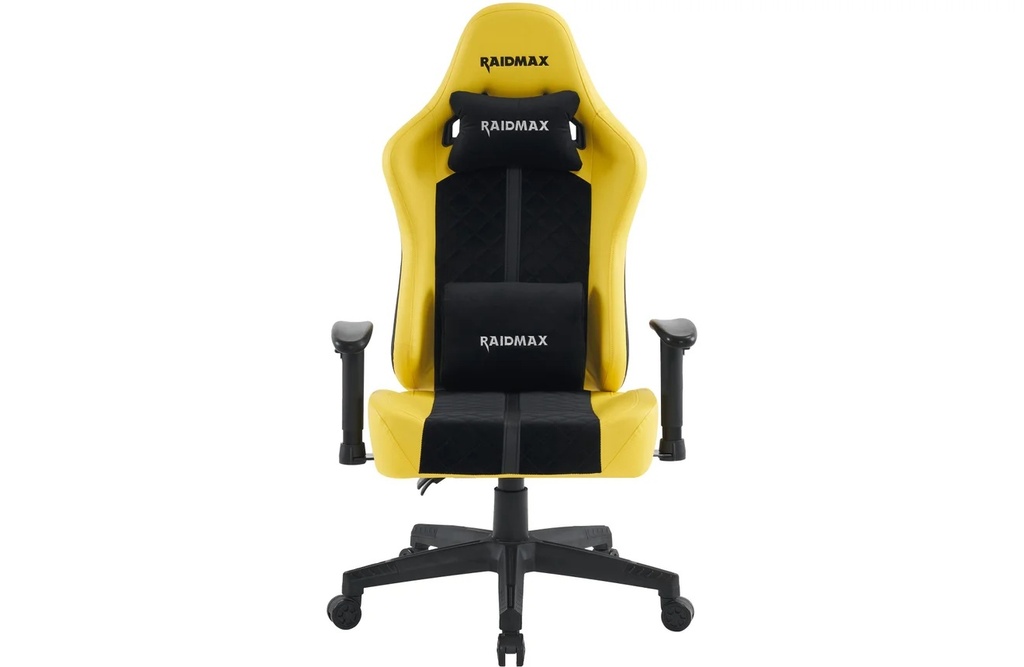RAIDMAX DRAKON 608 GAMING CHAIR - YELLOW