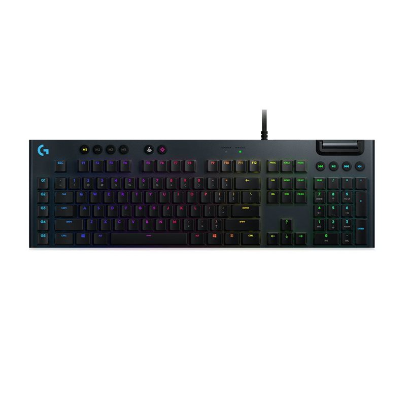 Logitech G815 LIGHTSYNC RGB Gaming Keyboard - GL Clicky Switches