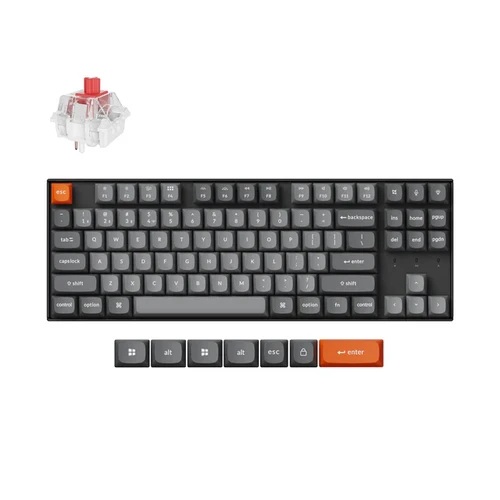 Keychron K8 Max QMK Wireless Fully Assembled RGB Backlight Super Brown Switch Mechanical Keyboard