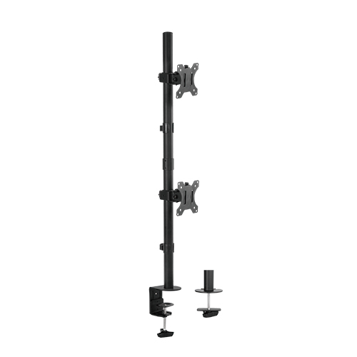 13''-32'' Dual Vertical Articulating Monitor Stand Load 8kgs per Monitor