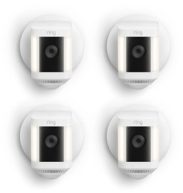 Spotlight Cam Plus Battery 4 pack White
