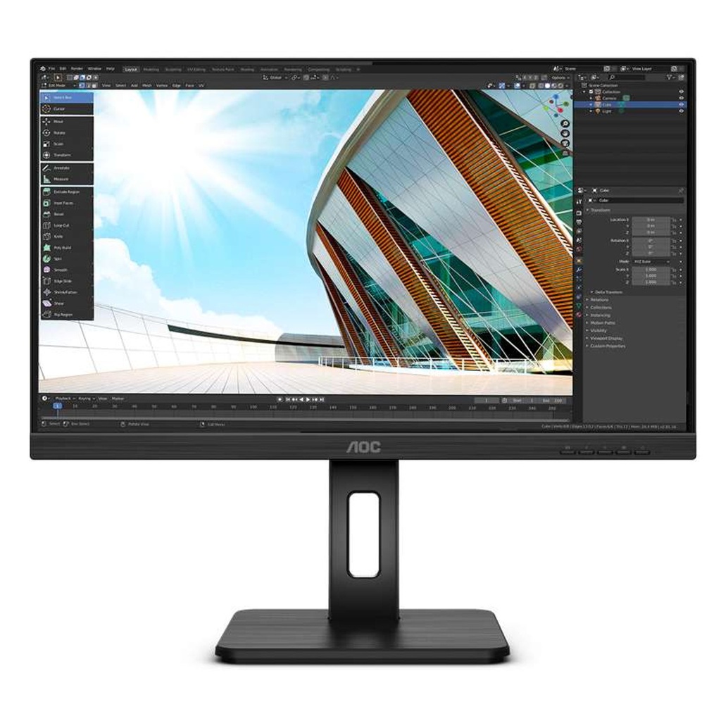AOC 24P2C 24" FHD IPS USB-C Docking Monitor