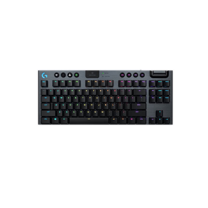 Logitech G915 TKL Low-Profile Wireless Gaming Keyboard - GL Linear Switches