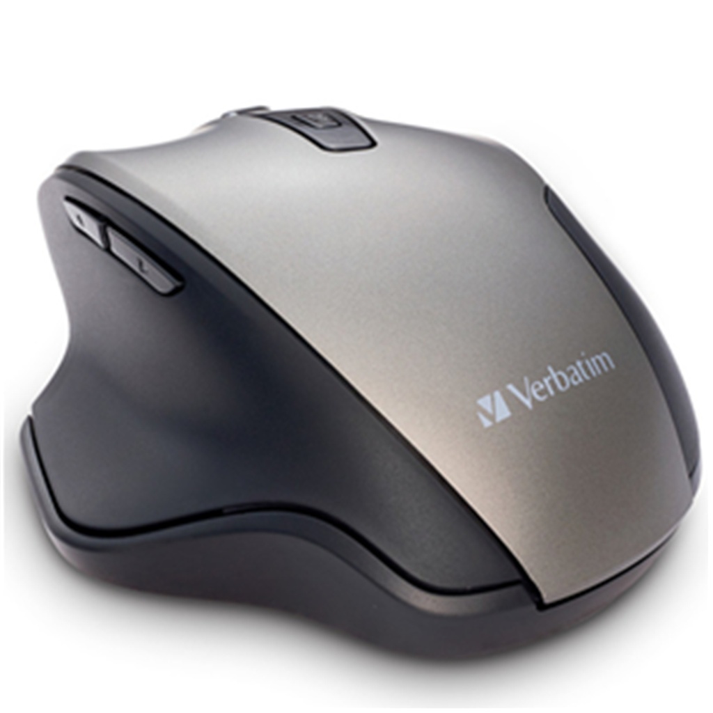 Verbatim Silent Ergonomic Wireless Mouse - Red