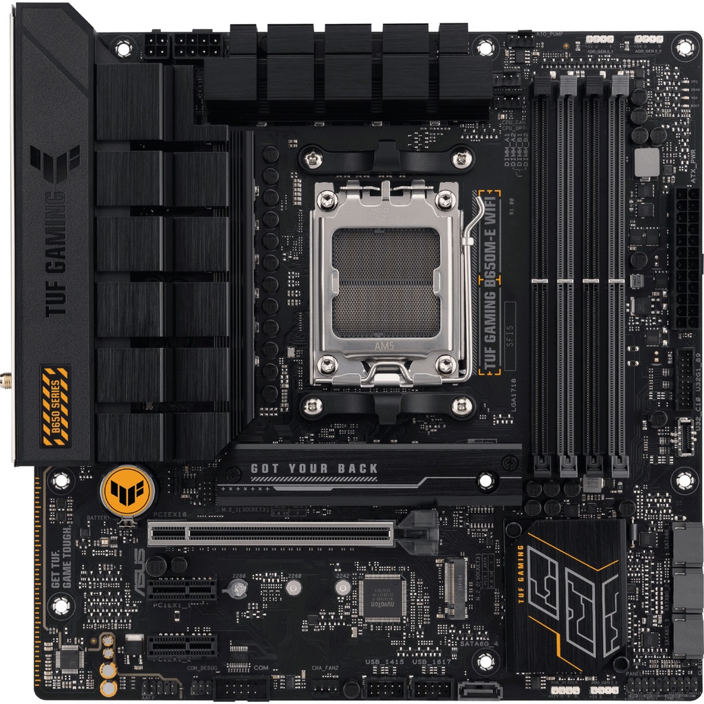ASUS TUF GAMING B650M-E WIFI mATX Motherboard