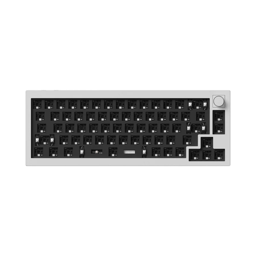 [KEYC-Q2P-B4] Keychron Q2 Pro 65% QMK/VIA Wireless Custom Mechanical Keyboard Barebone Knob Shell White