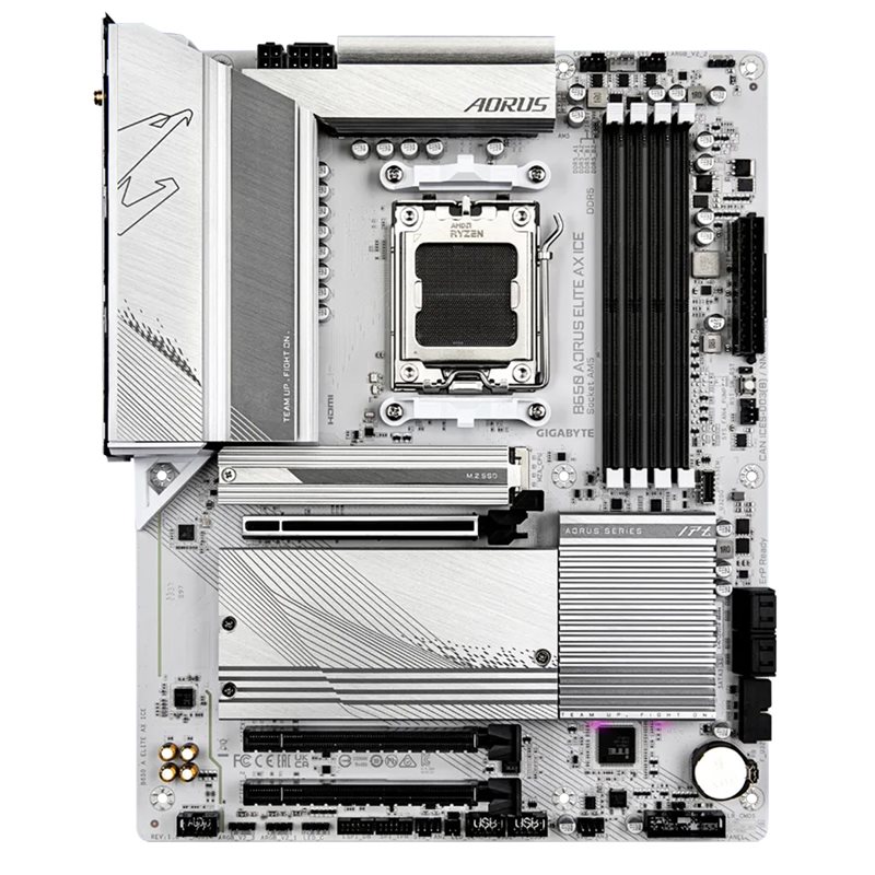 Gigabyte B650 AORUS ELITE AX ICE Gaming Motherboard AM5