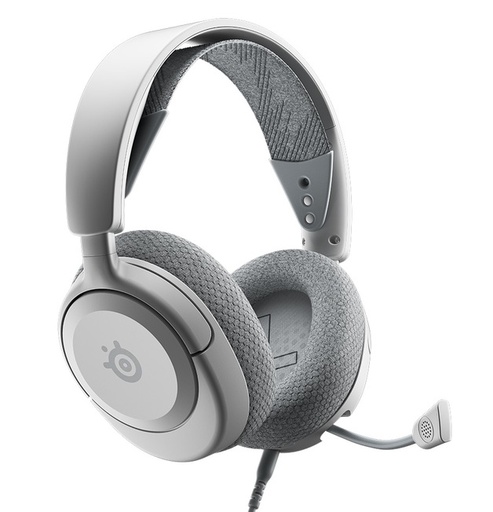 [61612] SteelSeries Arctis Nova 1P Gaming Headset - White
