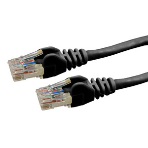 [PLK-C6A-10] Dynamix CAT6 UTP PATCH LEAD Black - 10M