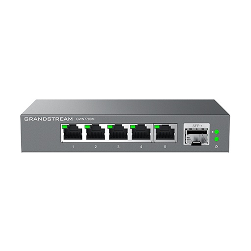 [GWN7700P] Grandstream GWN7700P 5 Port Gigabit Unmanaged Ethernet PoE Switch