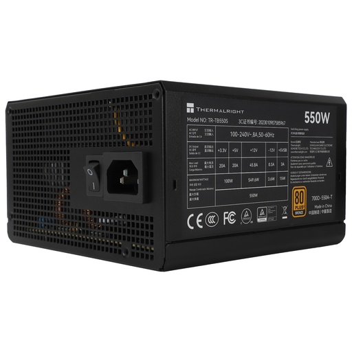 [THR16407] Thermalright TR-TB550S 550W 80+ Bronze NON modular PSU