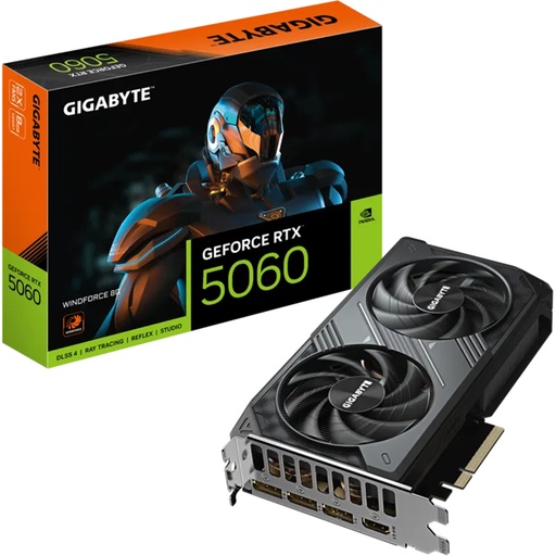 [GV-N5060WF2-8GD] Gigabyte Geforce RTX 5060 WINDFORCE 8GB Graphics Card