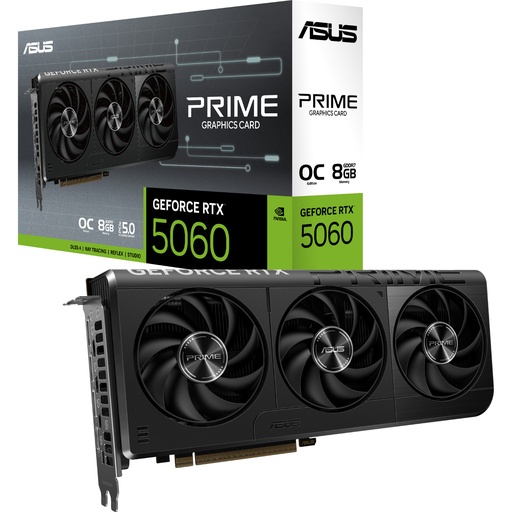 [PRIME-RTX5060-O8G] ASUS Prime GeForce RTX 5060 8GB Graphics Card