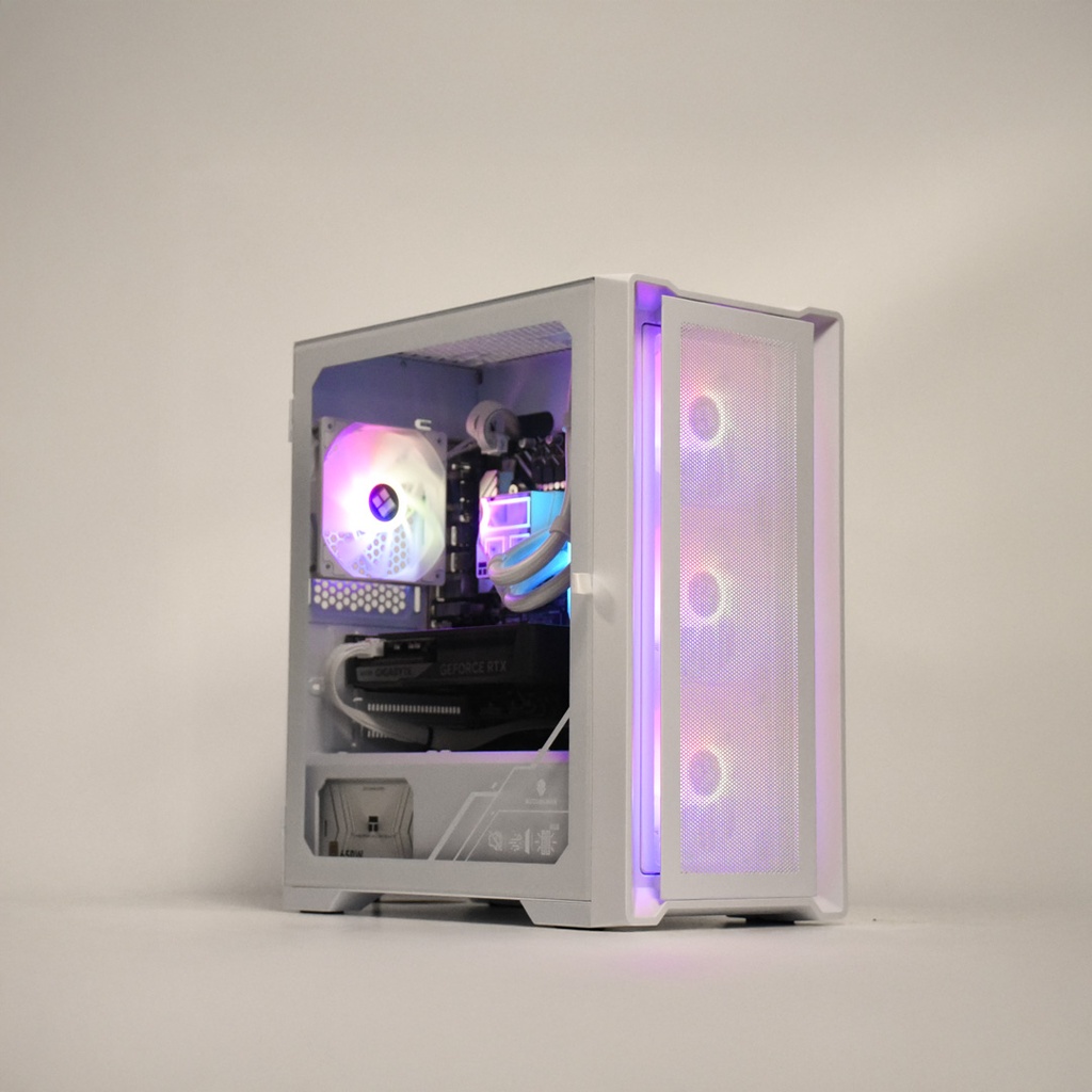 [vrcpc-14400f-5060ti-32gb-1tb] VRCPC | Frozen Windforce | Intel Core i5-14400F | RTX 5060 Ti 8GB | 32GB RAM | 1TB NVMe SSD | 3-Year Warranty