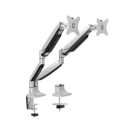 [BT-LDT10-C024] Dual Aluminum Interactive Counterbalance Monitor Arm for most 13-32 LCD Monitors